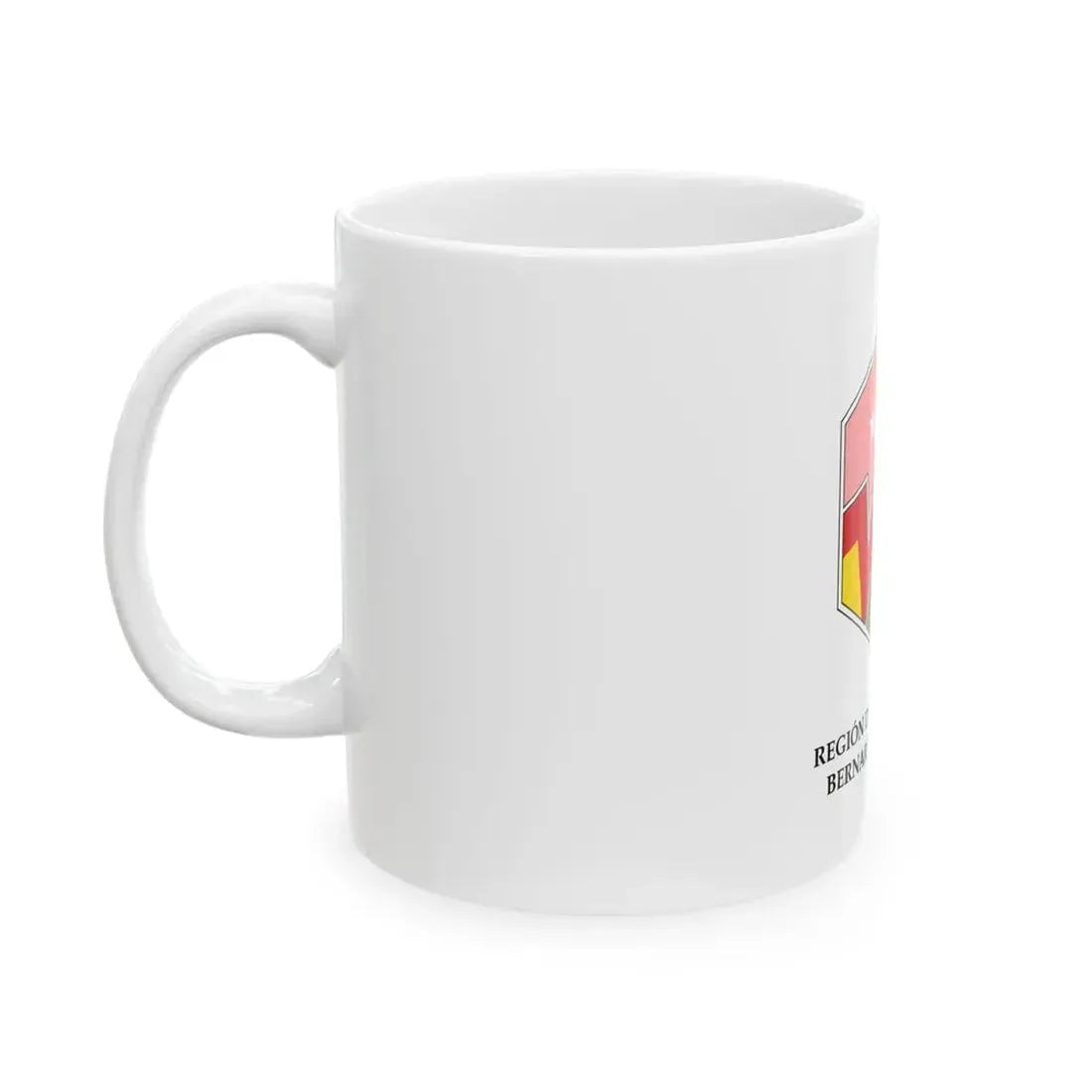 Flag of OHiggins Region Chile (Chile) White Coffee Mug - Go Mug Yourself