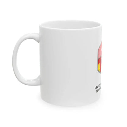 Flag of OHiggins Region Chile (Chile) White Coffee Mug - Go Mug Yourself