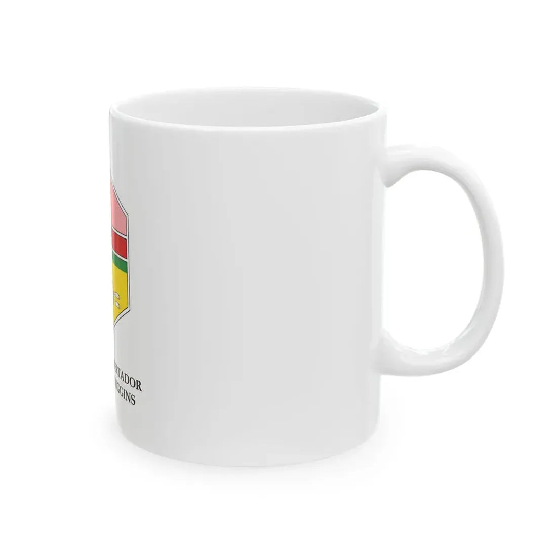 Flag of OHiggins Region Chile (Chile) White Coffee Mug - Go Mug Yourself