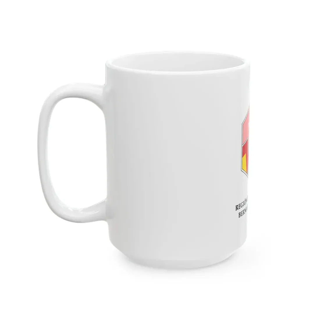 Flag of OHiggins Region Chile (Chile) White Coffee Mug - Go Mug Yourself
