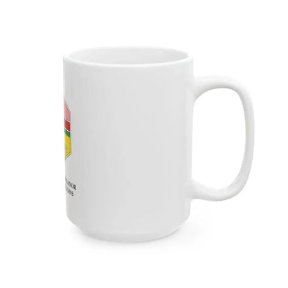 Flag of OHiggins Region Chile (Chile) White Coffee Mug - Go Mug Yourself