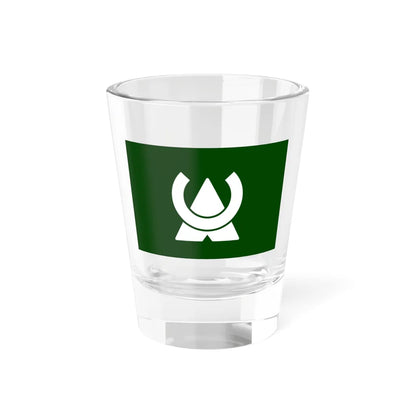 Flag of Ohira Miyagi (Japan) Shot Glass 1.5oz 1.5oz - Go Mug Yourself