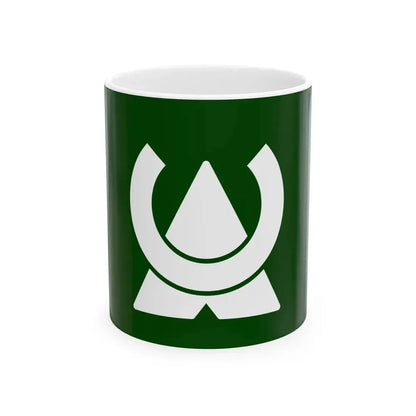 Flag of Ohira Miyagi (Japan) White Coffee Mug 11oz - Go Mug Yourself