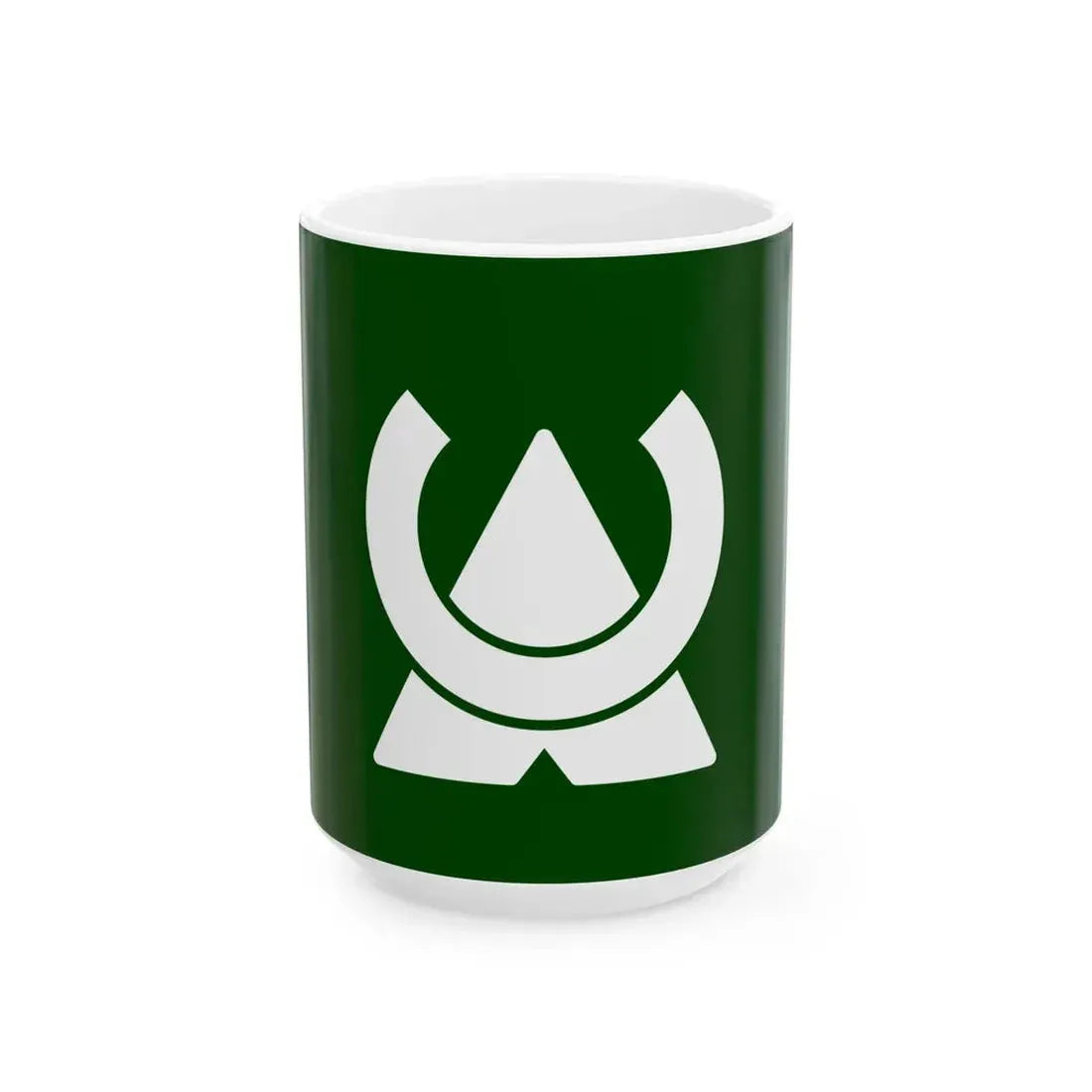 Flag of Ohira Miyagi (Japan) White Coffee Mug 15oz - Go Mug Yourself