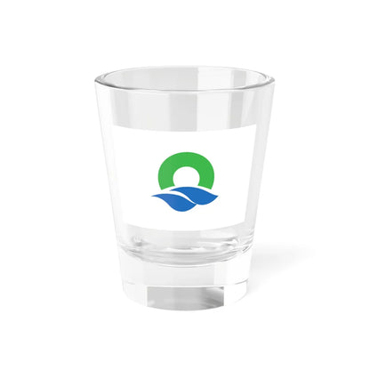 Flag of Oi Fukui (Japan) Shot Glass 1.5oz 1.5oz - Go Mug Yourself