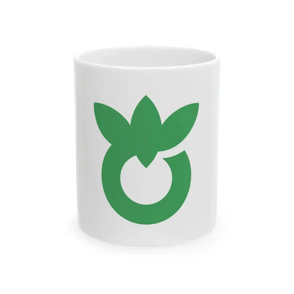 Flag of Oi Kanagawa (Japan) White Coffee Mug 11oz - Go Mug Yourself