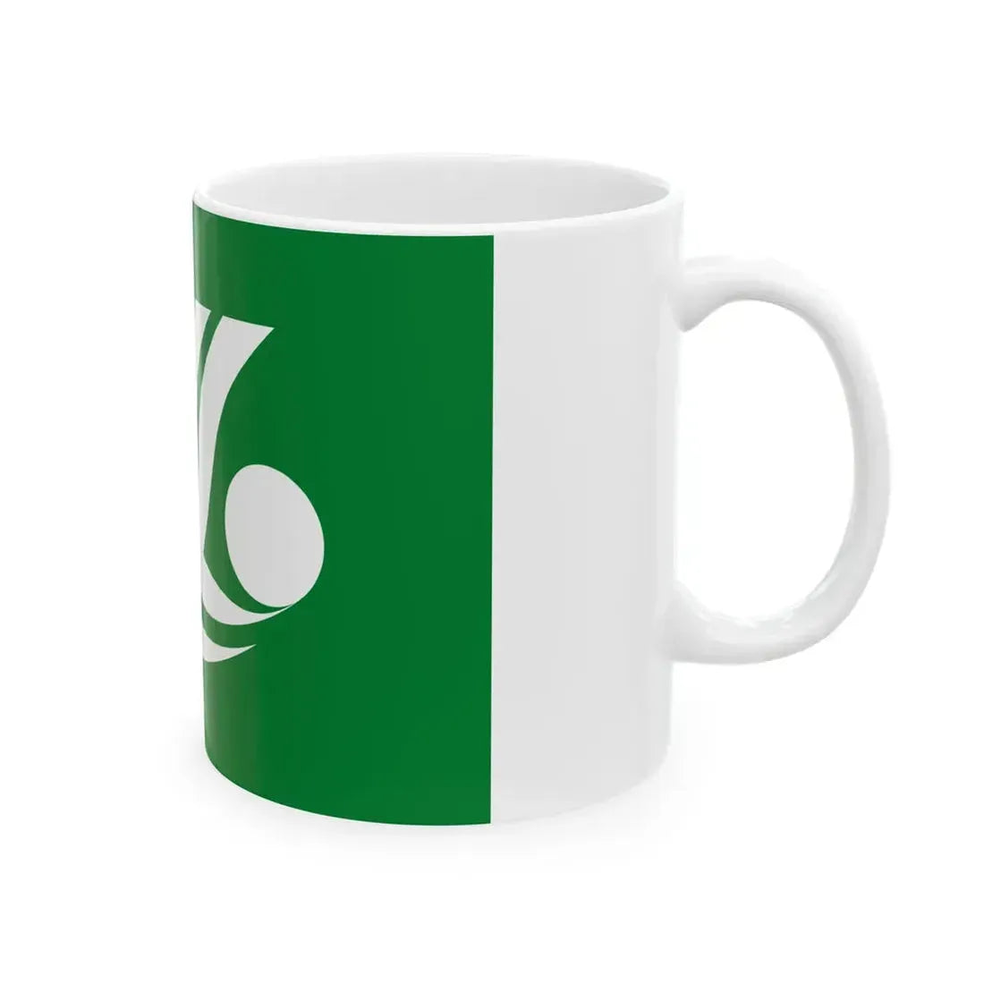 Flag of Oigawa Shizuoka 1978-2008 (Japan) White Coffee Mug - Go Mug Yourself