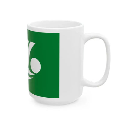 Flag of Oigawa Shizuoka 1978-2008 (Japan) White Coffee Mug - Go Mug Yourself