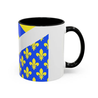 Flag of Oise France 2 - Accent Coffee Mug - Go Mug Yourself