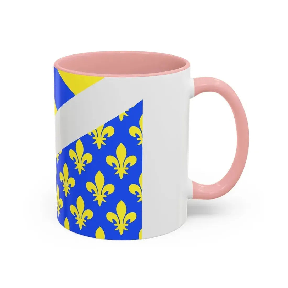 Flag of Oise France 2 - Accent Coffee Mug - Go Mug Yourself