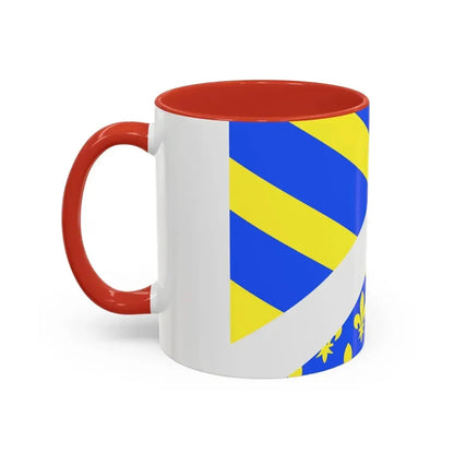 Flag of Oise France 2 - Accent Coffee Mug - Go Mug Yourself