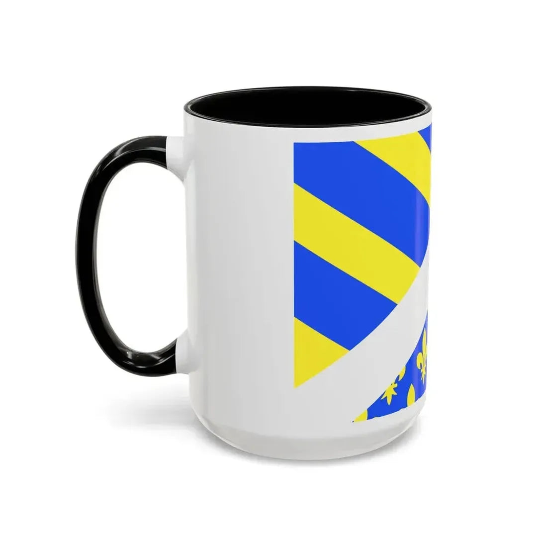 Flag of Oise France 2 - Accent Coffee Mug - Go Mug Yourself