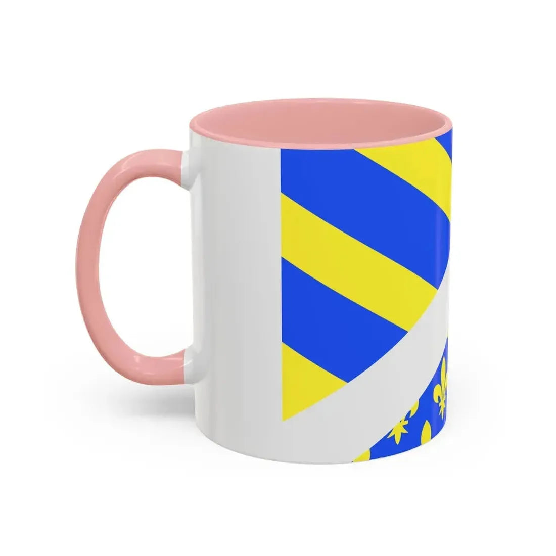 Flag of Oise France 2 - Accent Coffee Mug - Go Mug Yourself