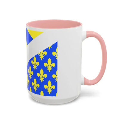 Flag of Oise France 2 - Accent Coffee Mug - Go Mug Yourself
