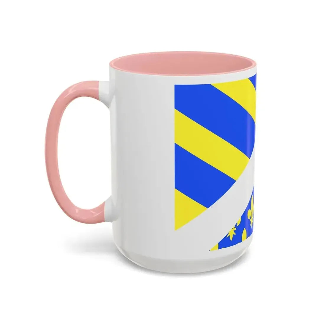 Flag of Oise France 2 - Accent Coffee Mug - Go Mug Yourself