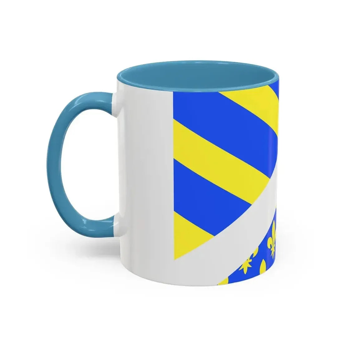 Flag of Oise France 2 - Accent Coffee Mug - Go Mug Yourself