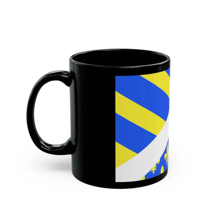 Flag of Oise France 2 - Black Coffee Mug - Go Mug Yourself