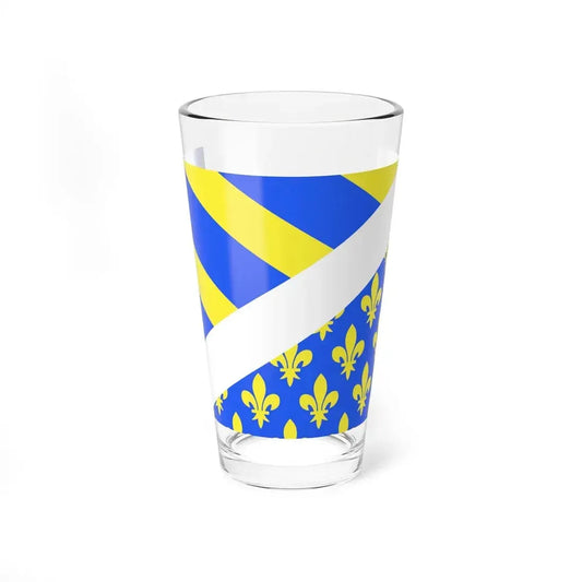 Flag of Oise France 2 - Pint Glass 16oz 16oz - Go Mug Yourself