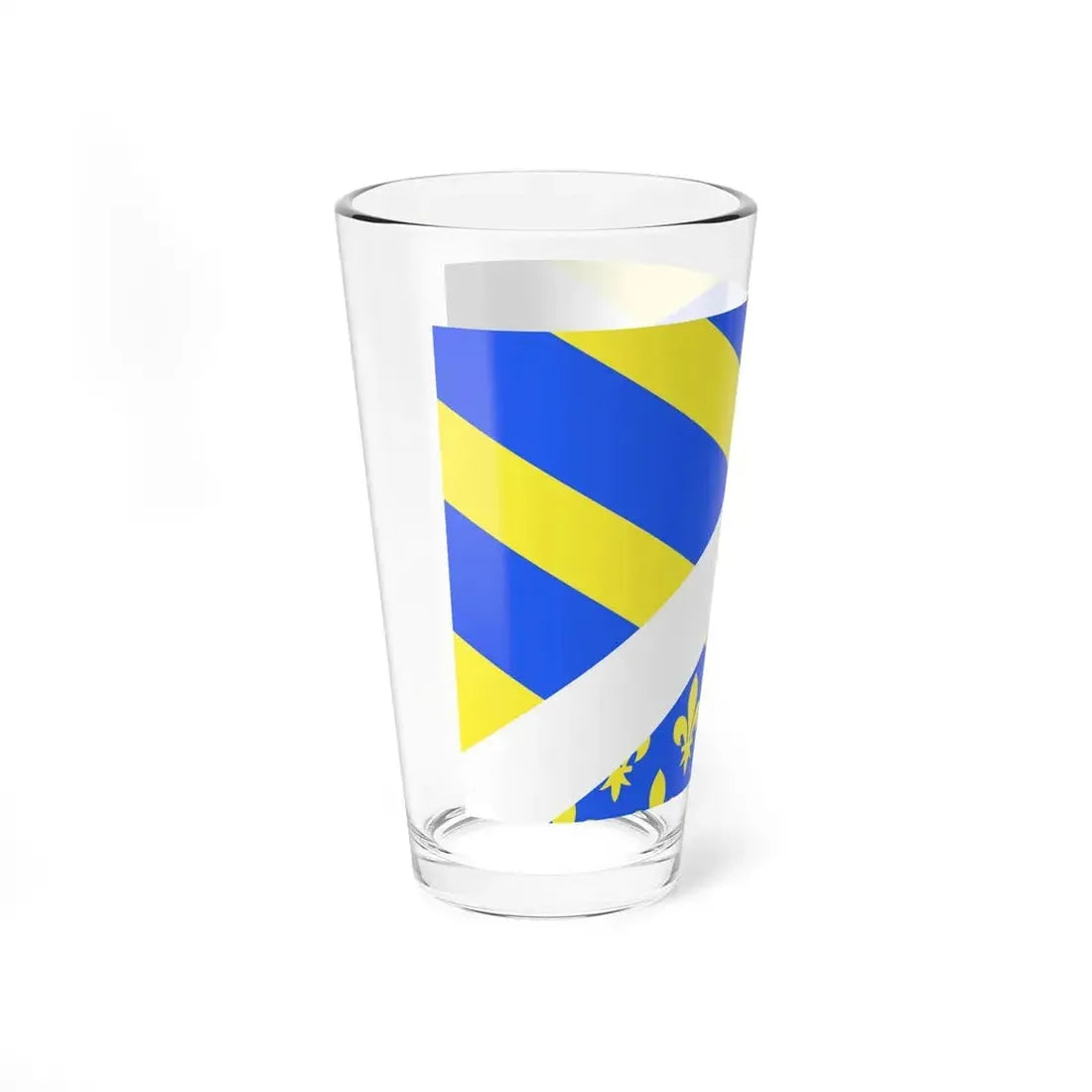 Flag of Oise France 2 - Pint Glass 16oz - Go Mug Yourself