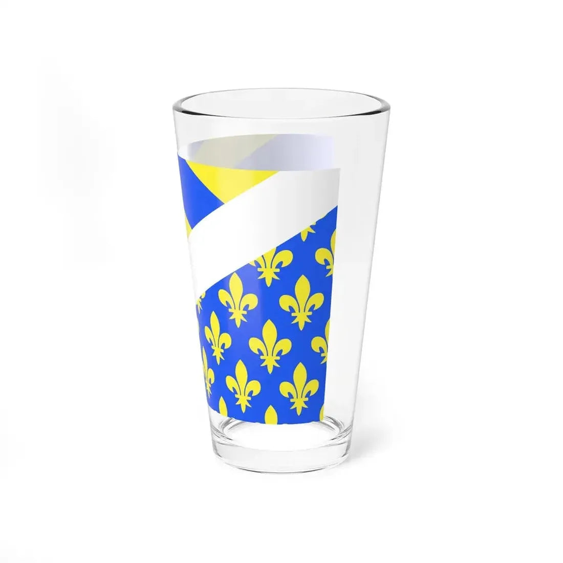 Flag of Oise France 2 - Pint Glass 16oz - Go Mug Yourself