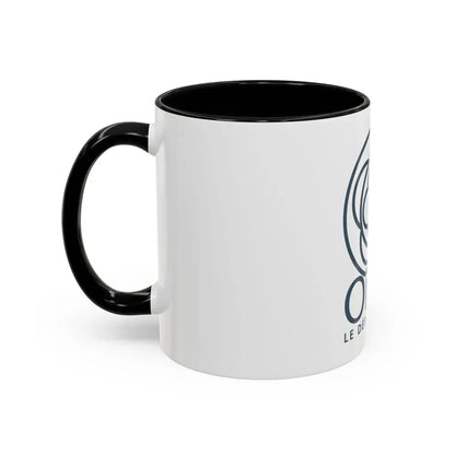 Flag of Oise France - Accent Coffee Mug - Go Mug Yourself