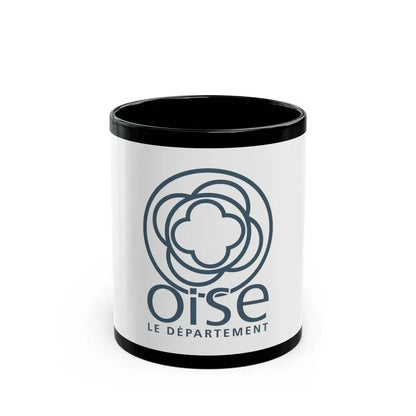 Flag of Oise France - Black Coffee Mug 11oz - Go Mug Yourself