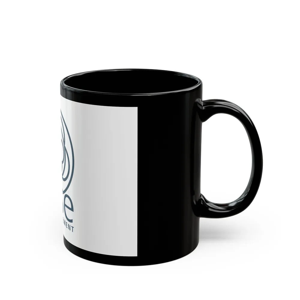 Flag of Oise France - Black Coffee Mug-Go Mug Yourself