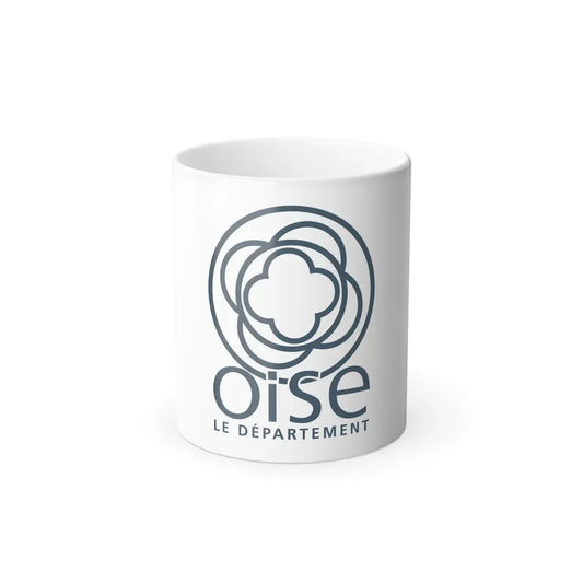 Flag of Oise France - Color Changing Coffee Mug 11oz - Go Mug Yourself