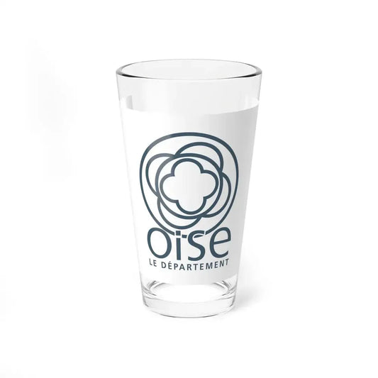 Flag of Oise France - Pint Glass 16oz 16oz - Go Mug Yourself