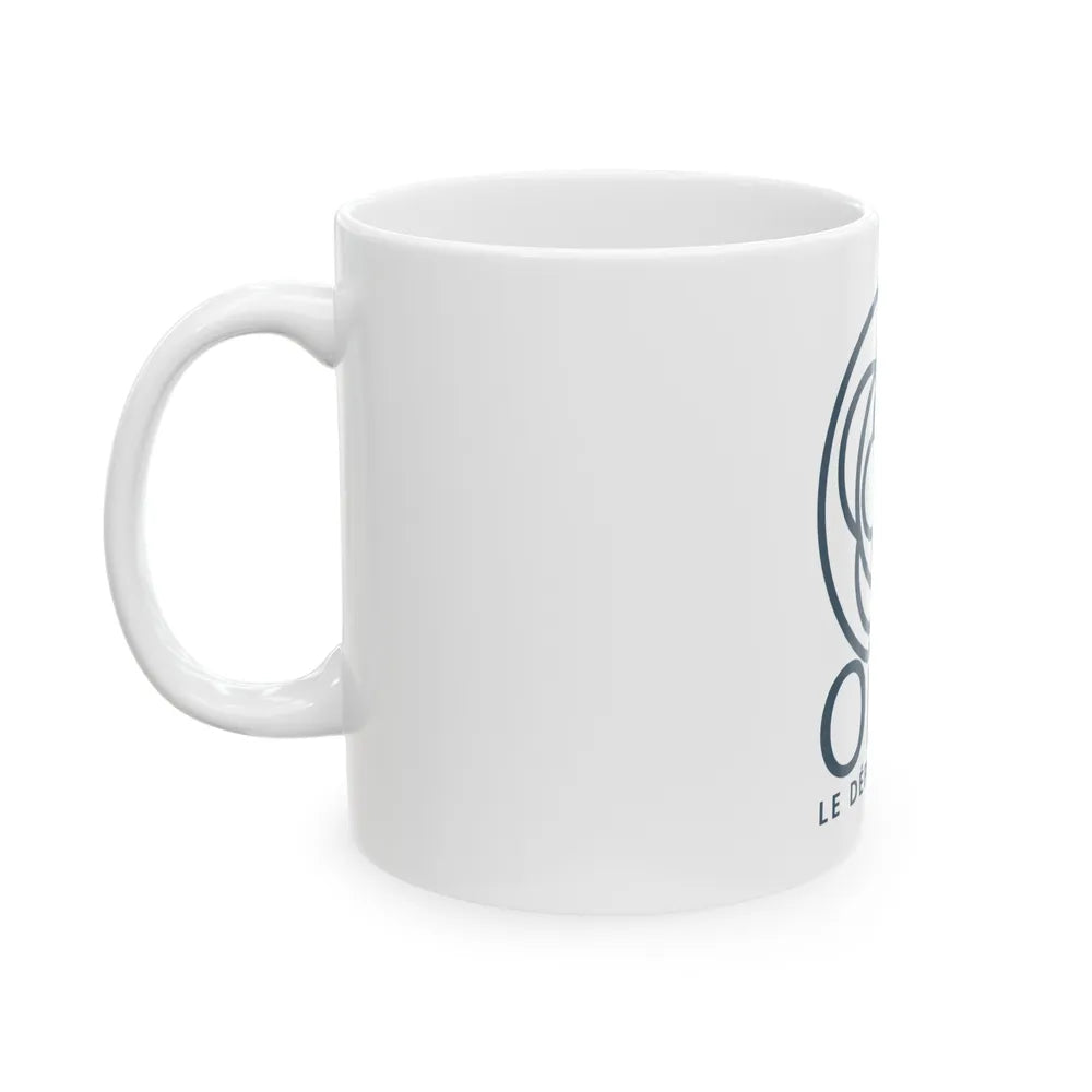 Flag of Oise France - White Coffee Mug-Go Mug Yourself