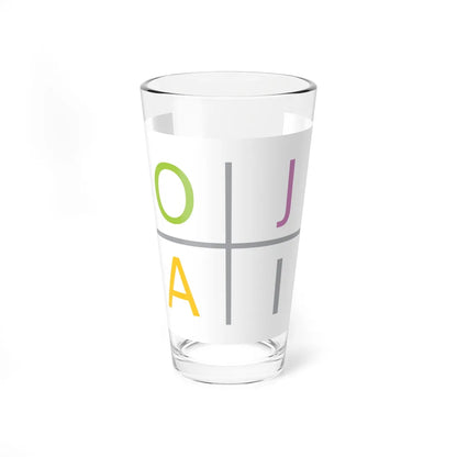Flag of Ojai California (United States) Pint Glass 16oz 16oz - Go Mug Yourself