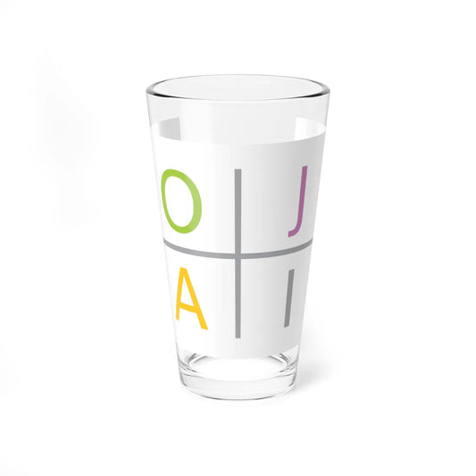 Flag of Ojai California (United States) Pint Glass 16oz 16oz - Go Mug Yourself