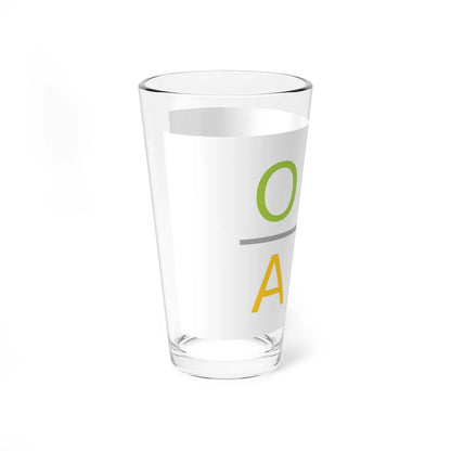 Flag of Ojai California (United States) Pint Glass 16oz - Go Mug Yourself