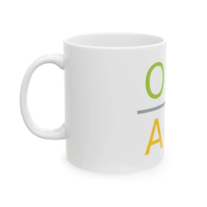 Flag of Ojai California (United States) White Coffee Mug - Go Mug Yourself