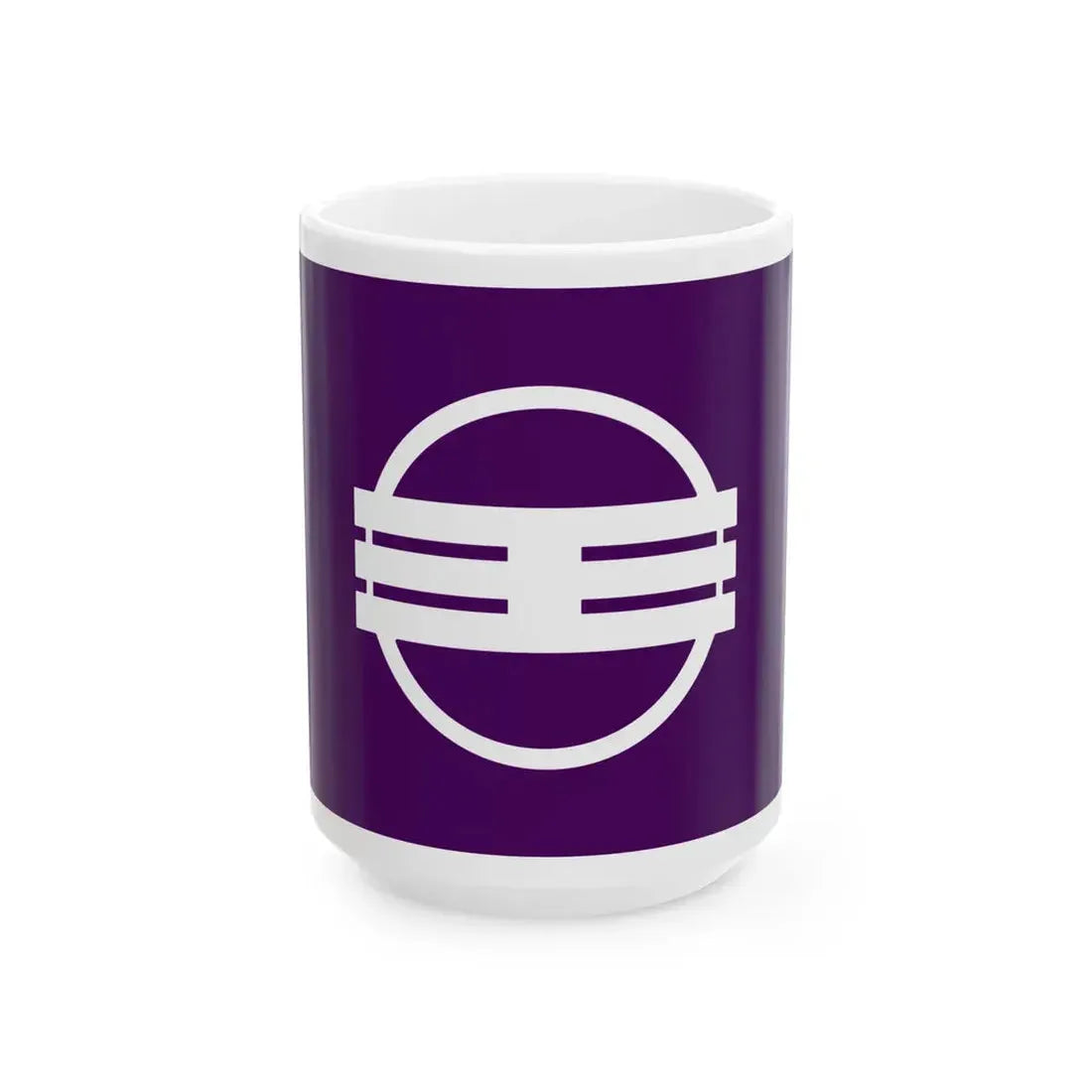 Flag of Oji Nara (Japan) White Coffee Mug 15oz - Go Mug Yourself