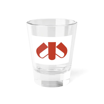 Flag of Ojika Nagasaki (Japan) Shot Glass 1.5oz 1.5oz - Go Mug Yourself