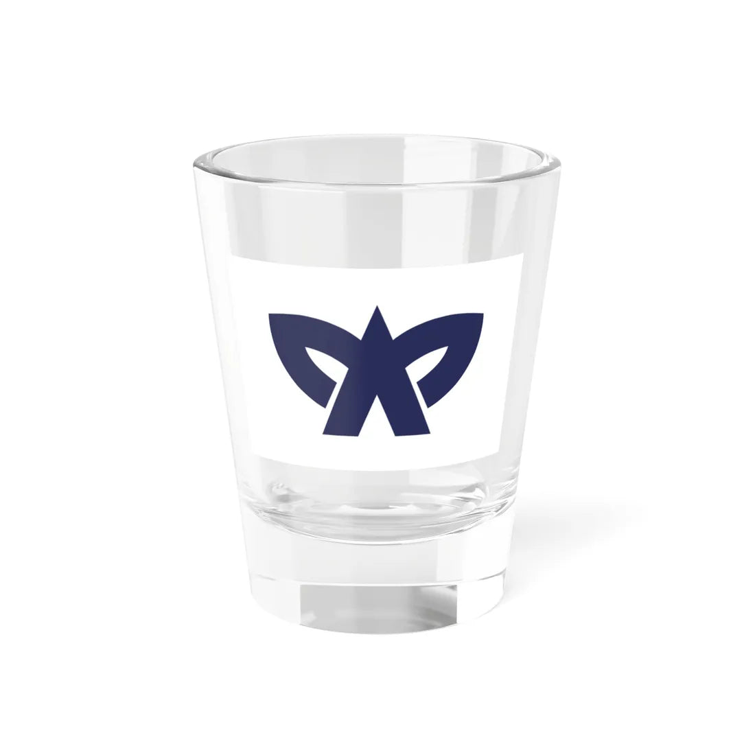 Flag of Okagaki Fukuoka (Japan) Shot Glass 1.5oz 1.5oz - Go Mug Yourself