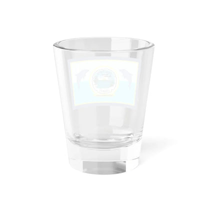 Flag of Okaloosa County Florida (United States) Shot Glass 1.5oz - Go Mug Yourself