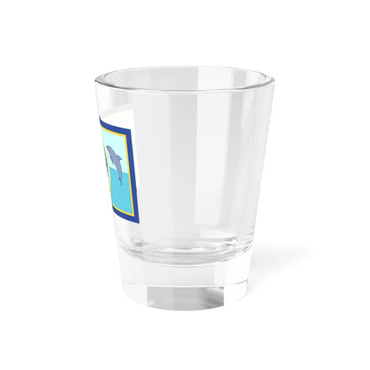 Flag of Okaloosa County Florida (United States) Shot Glass 1.5oz - Go Mug Yourself