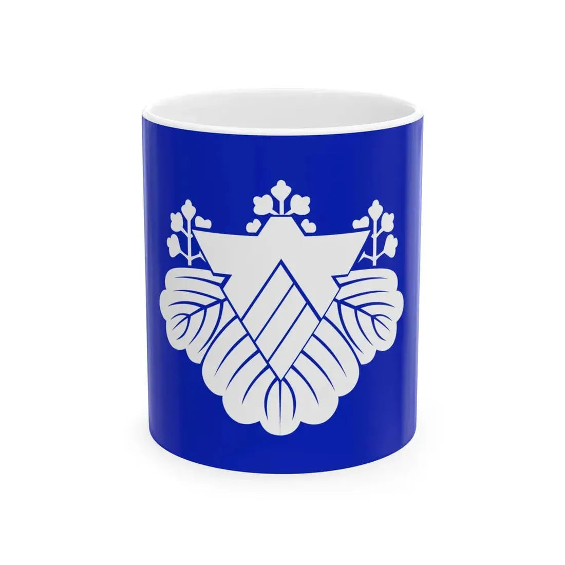 Flag of Okawa Fukuoka (Japan) White Coffee Mug 11oz - Go Mug Yourself