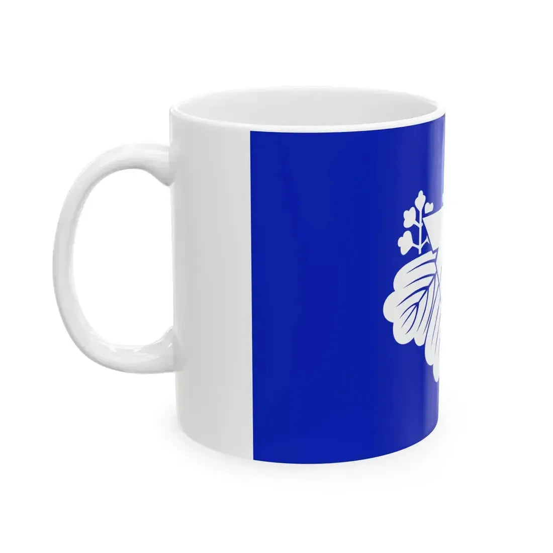 Flag of Okawa Fukuoka (Japan) White Coffee Mug - Go Mug Yourself