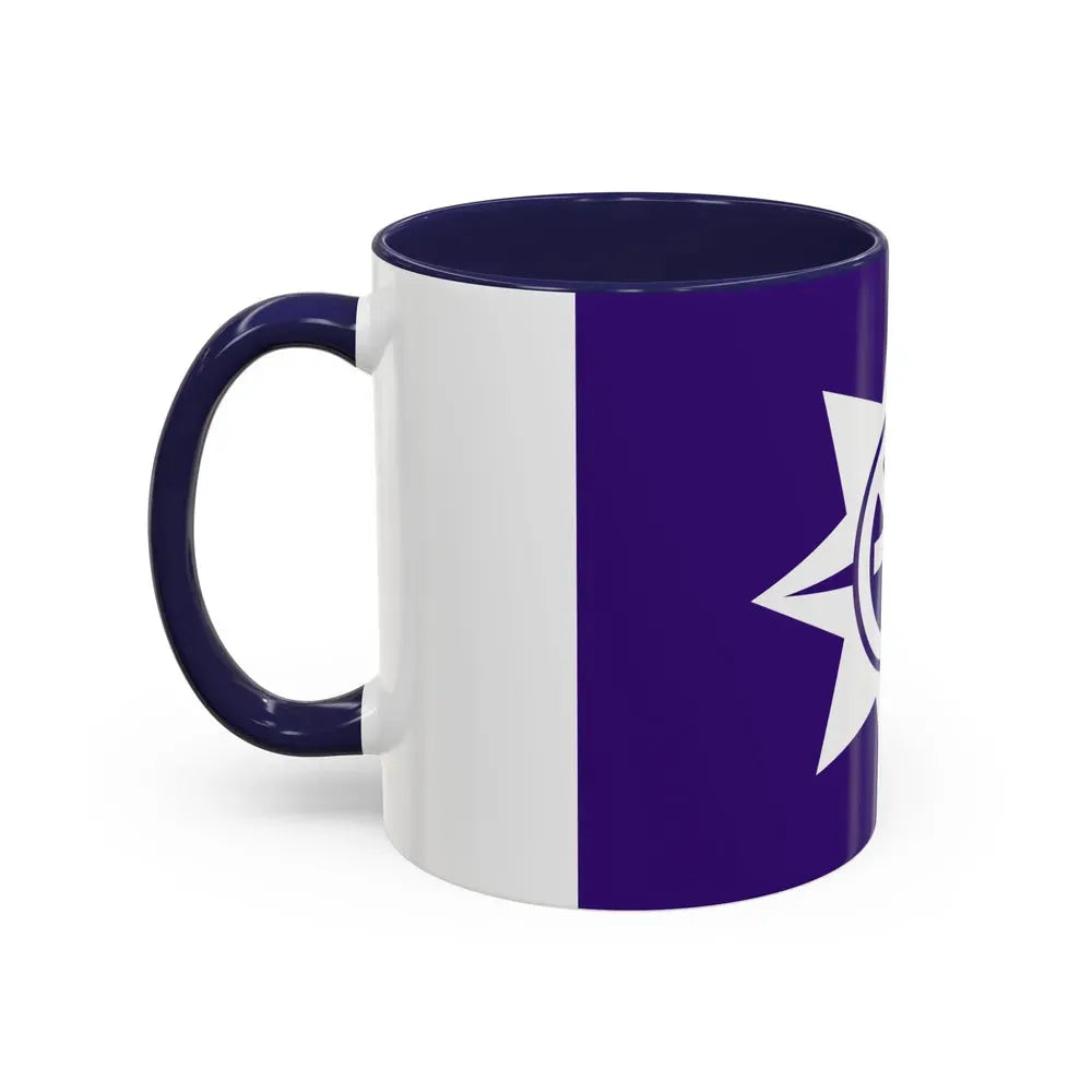 Flag of Okayama Okayama Japan - Accent Coffee Mug - Go Mug Yourself