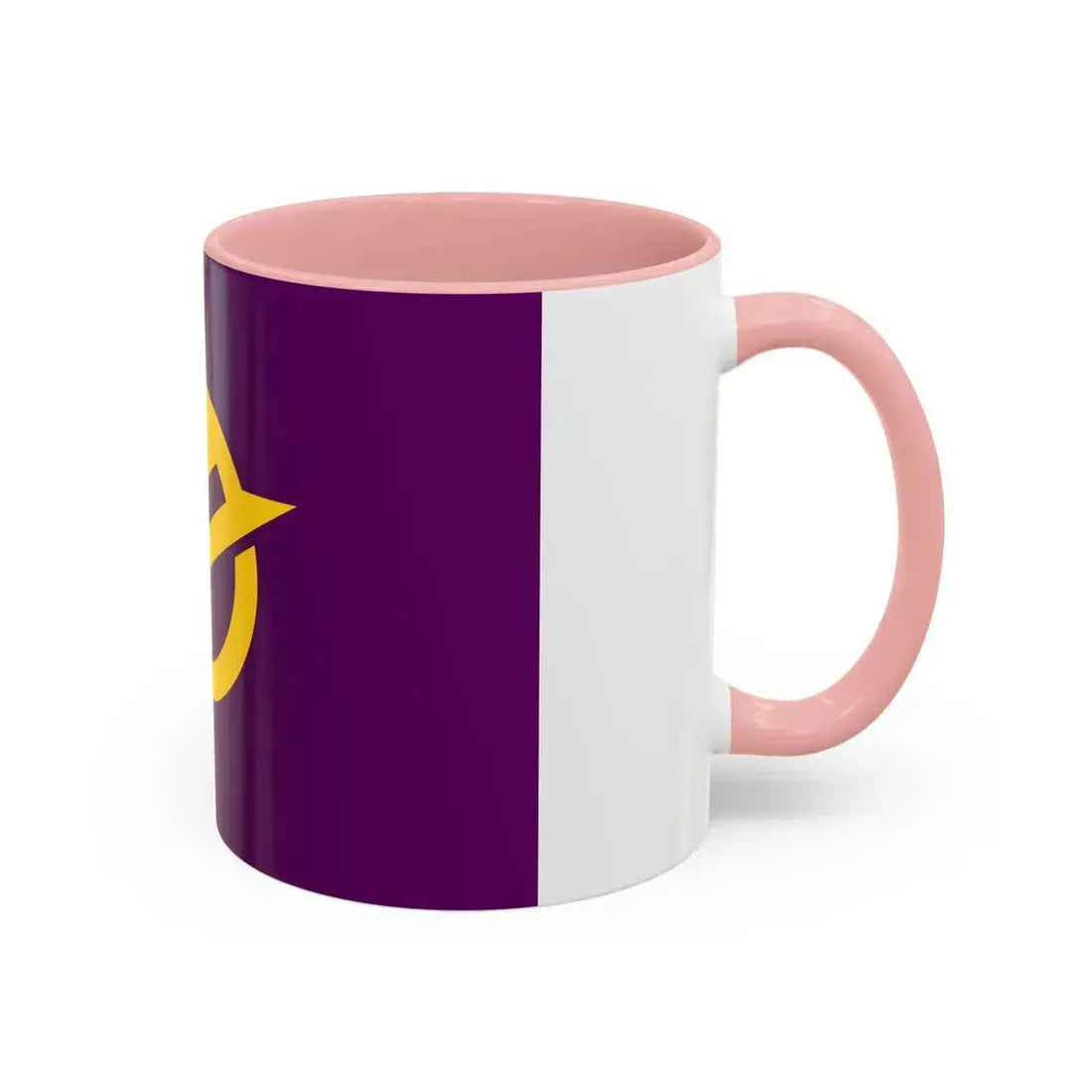 Flag of Okayama Prefecture Japan - Accent Coffee Mug - Go Mug Yourself