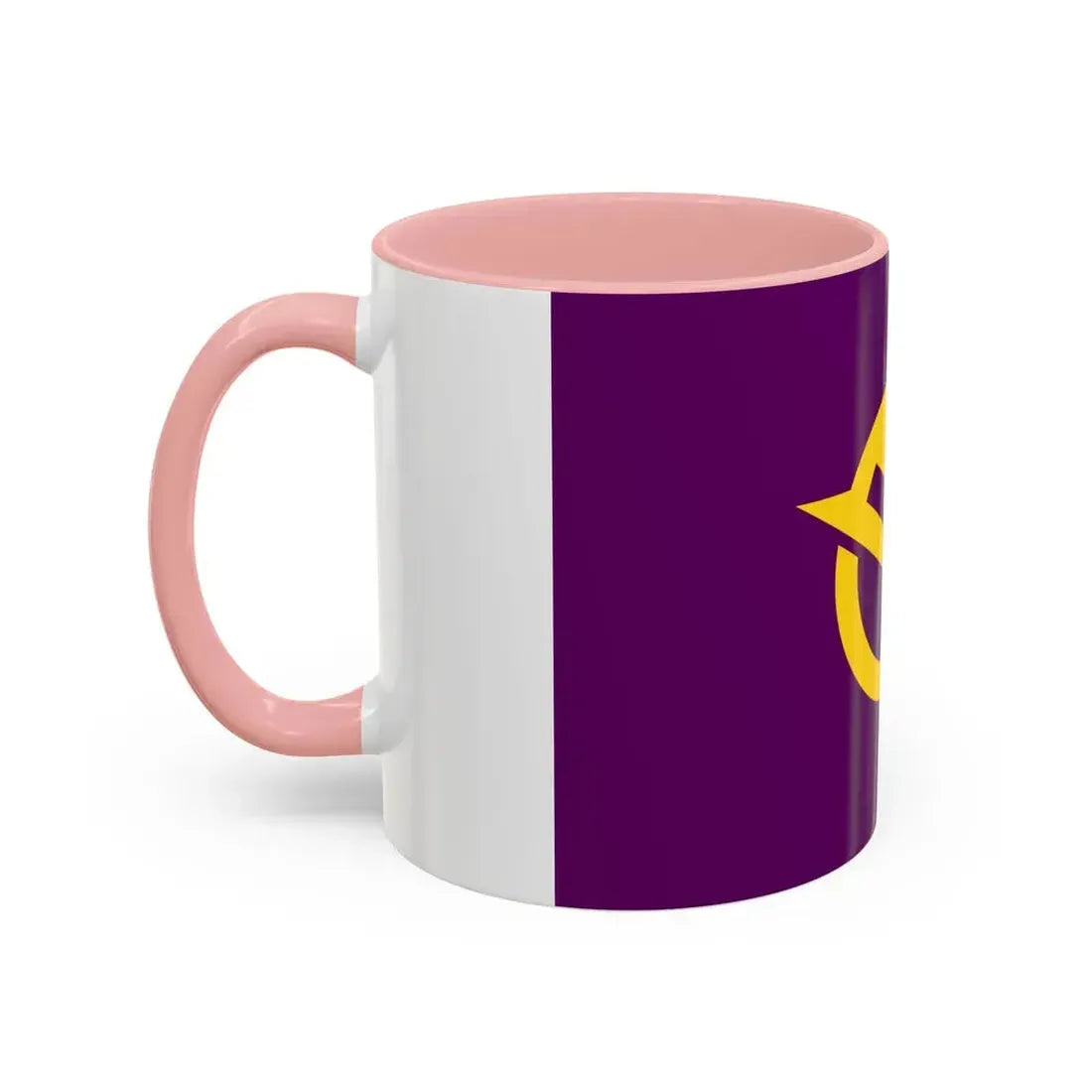 Flag of Okayama Prefecture Japan - Accent Coffee Mug - Go Mug Yourself