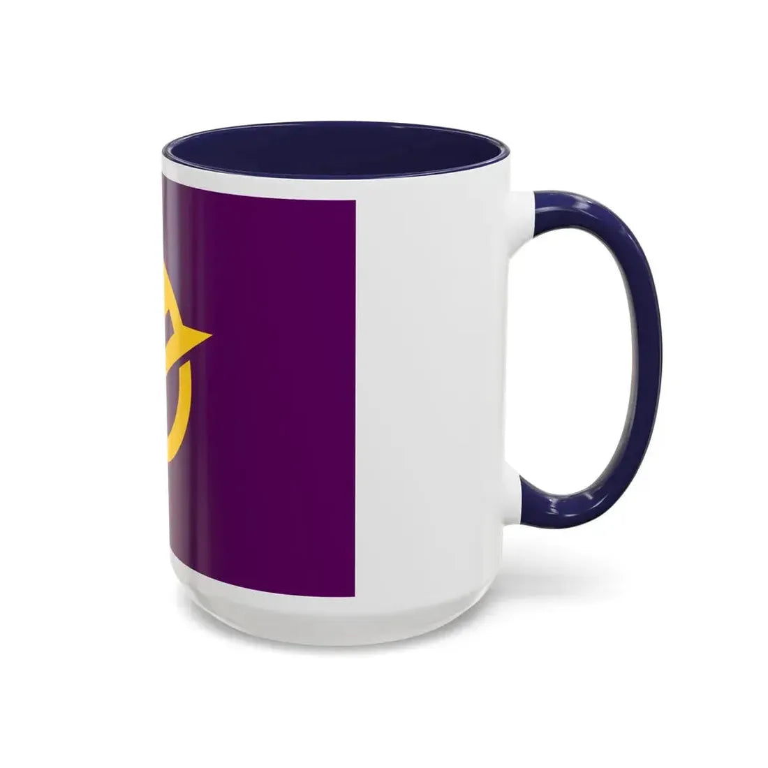 Flag of Okayama Prefecture Japan - Accent Coffee Mug - Go Mug Yourself