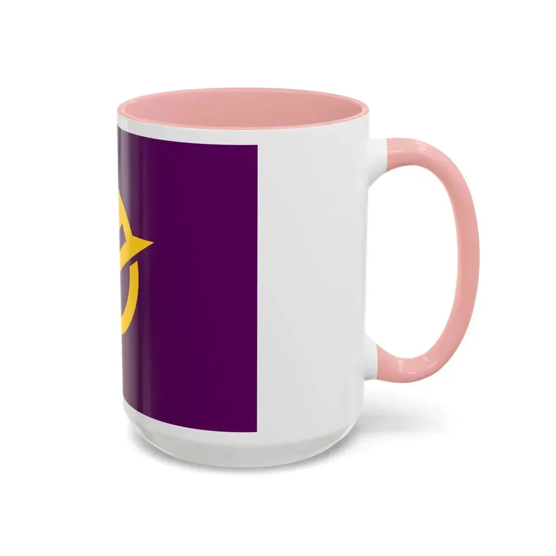 Flag of Okayama Prefecture Japan - Accent Coffee Mug - Go Mug Yourself