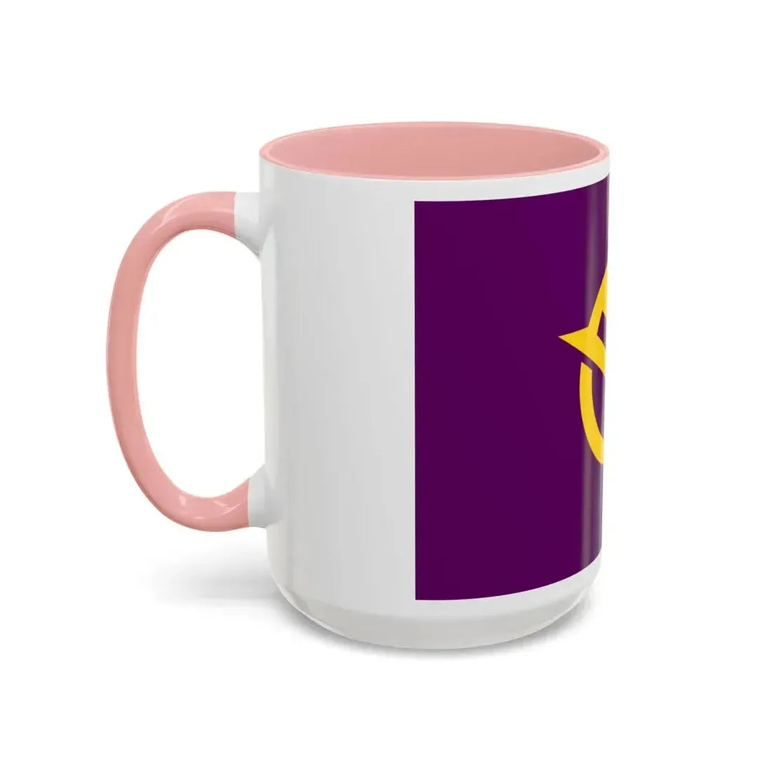 Flag of Okayama Prefecture Japan - Accent Coffee Mug - Go Mug Yourself