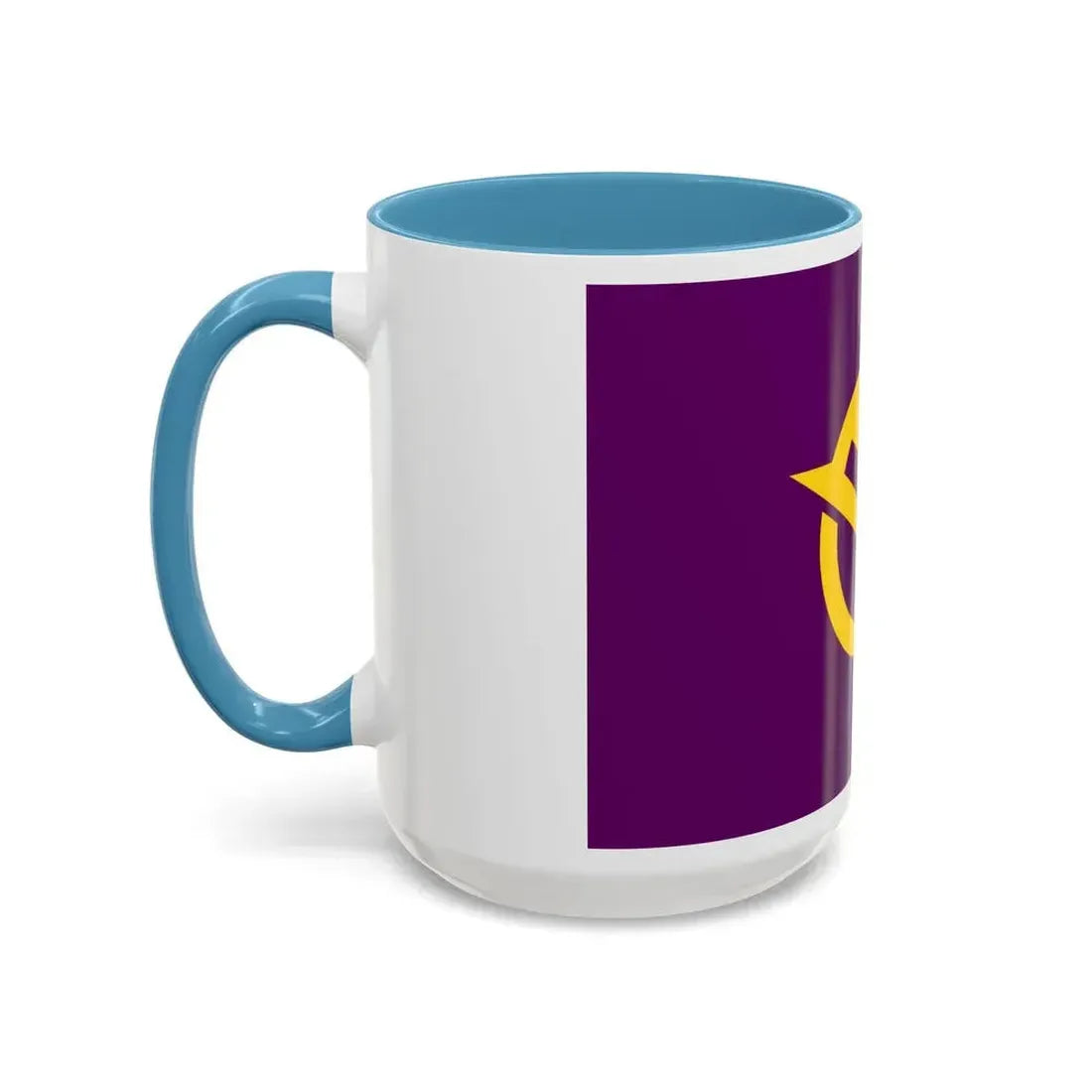 Flag of Okayama Prefecture Japan - Accent Coffee Mug - Go Mug Yourself