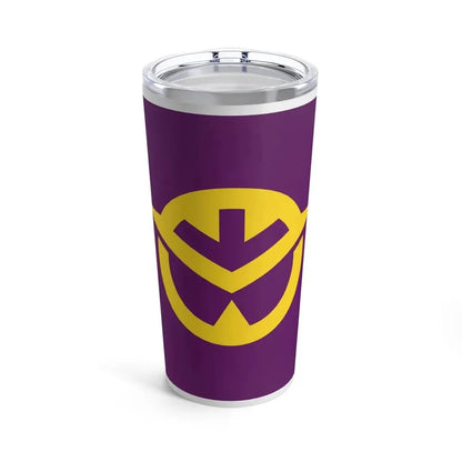 Flag of Okayama Prefecture Japan - Tumbler 20oz 20oz - Go Mug Yourself