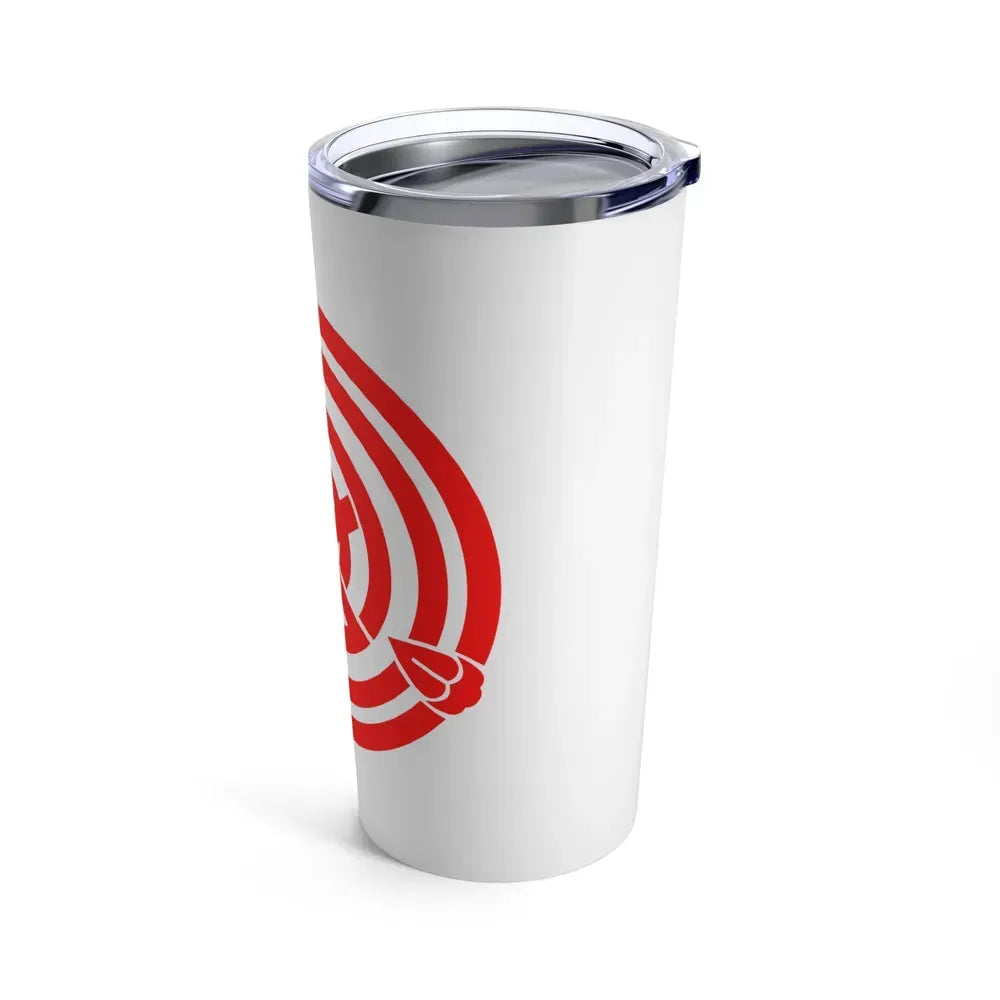 Flag of Okazaki Aichi Japan - Tumbler 20oz - Go Mug Yourself